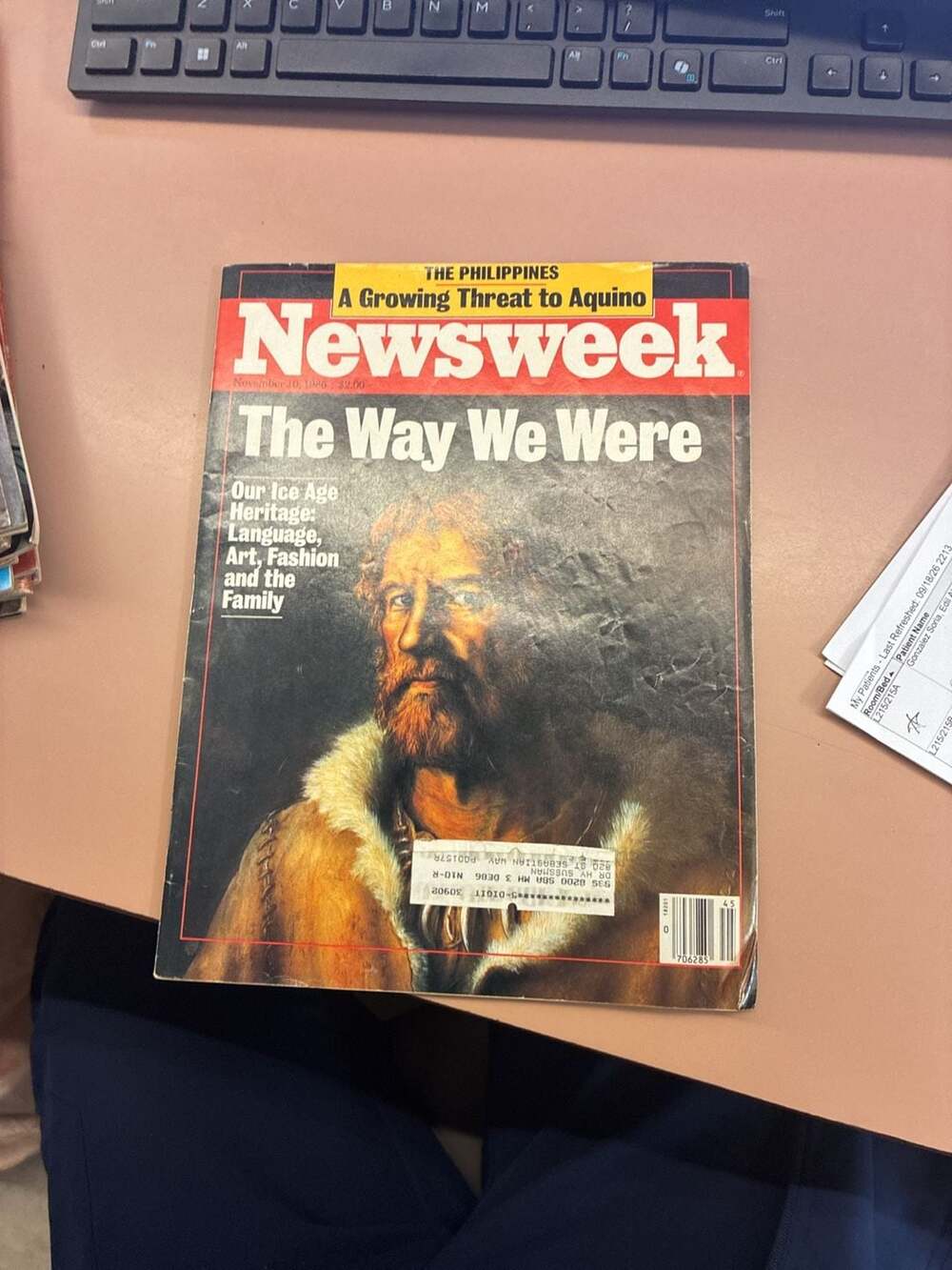 Newsweek Magazine November 10 1986 The Way We Were